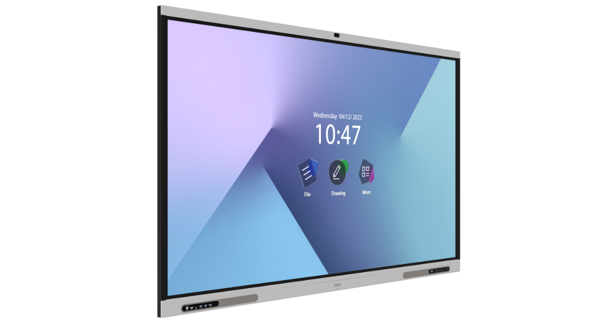 polyboard fusion Core | 65 Zoll | Interaktives Whiteboard mit UHD Display & Kamera, Multi-Touch & Google EDLA-Zertifizierung, inkl. VESA Wandhalterung