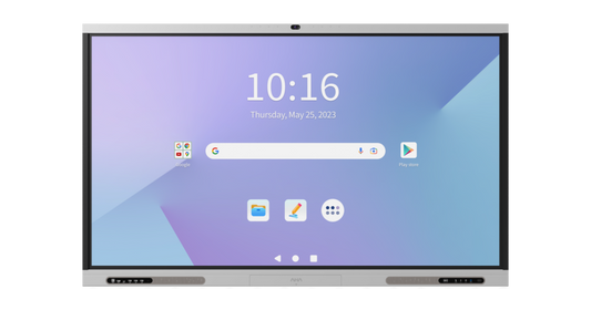polyboard fusion Elite | 86 Zoll | Interaktives Whiteboard mit UHD Display & Kamera, Multi-Touch & Google EDLA-Zertifizierung, inkl. VESA Wandhalterung